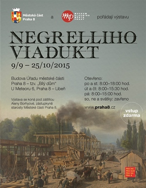Výstava Negrelliho viadukt září říjen 2015