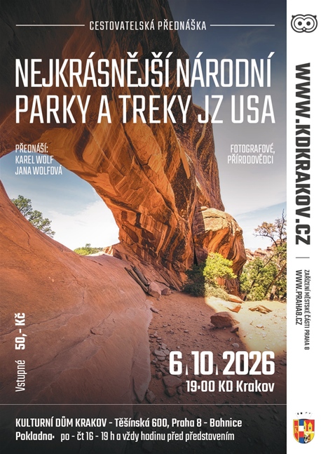Nejkrásnější národní parky a treky JZ USA