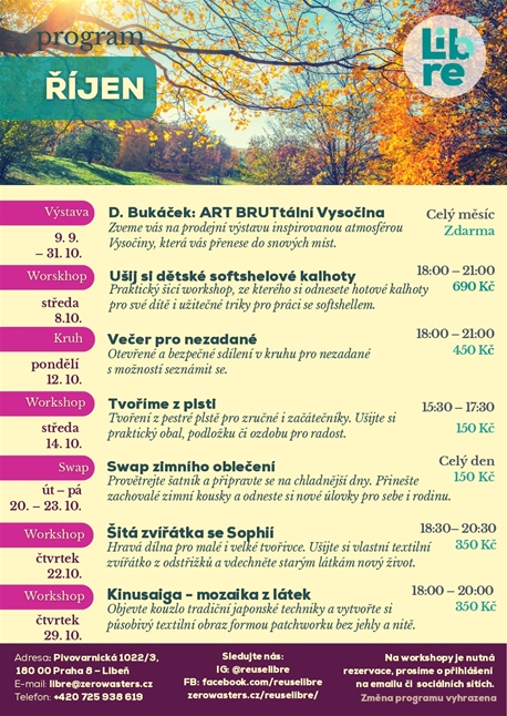 LIBRE říjen 2026