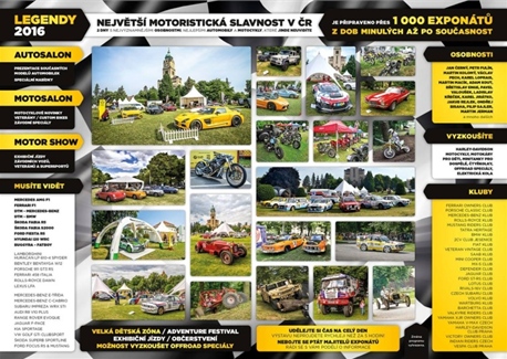 Legendy - motoristická slavnost 2016