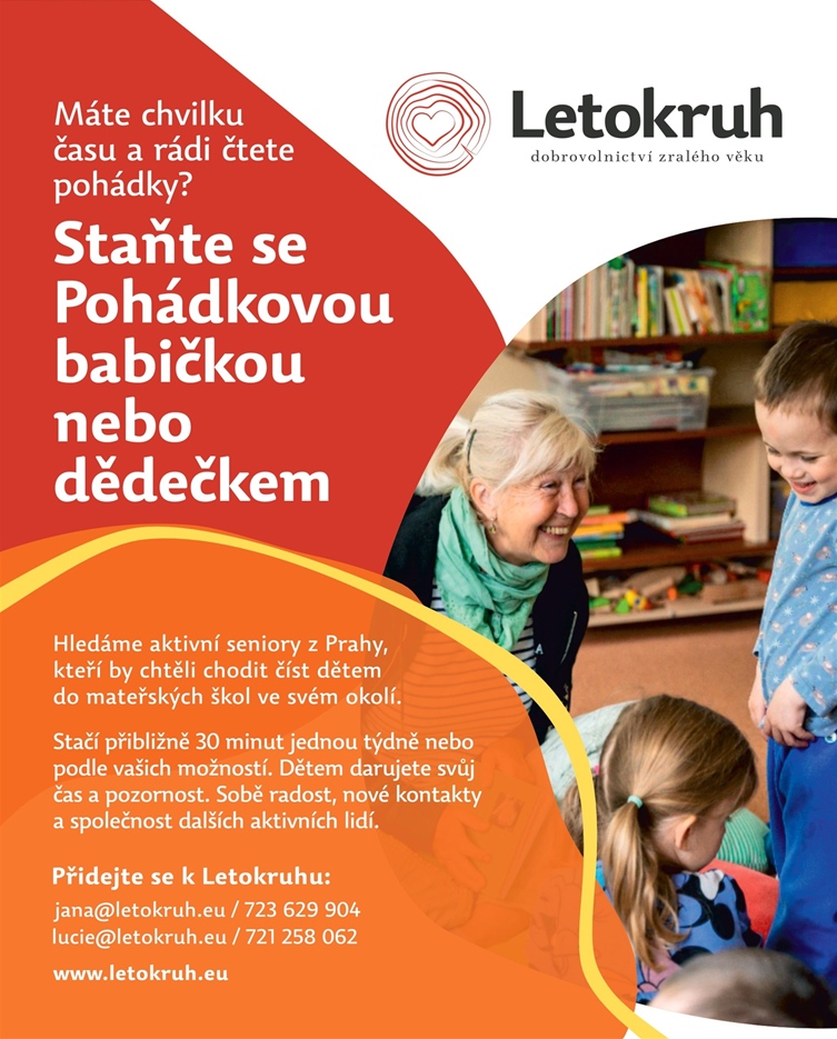 Staňte se pohádkovou babičkou nebo dědečkem