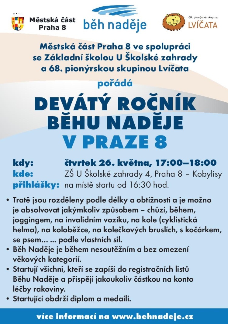 Běh naděje 2016