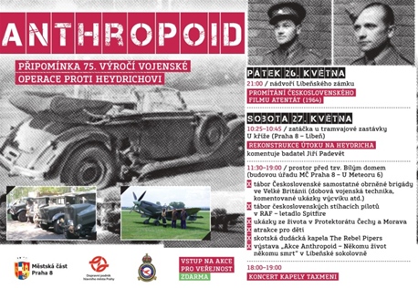 Anthropoid, 26.–27. května 2017, Praha 8