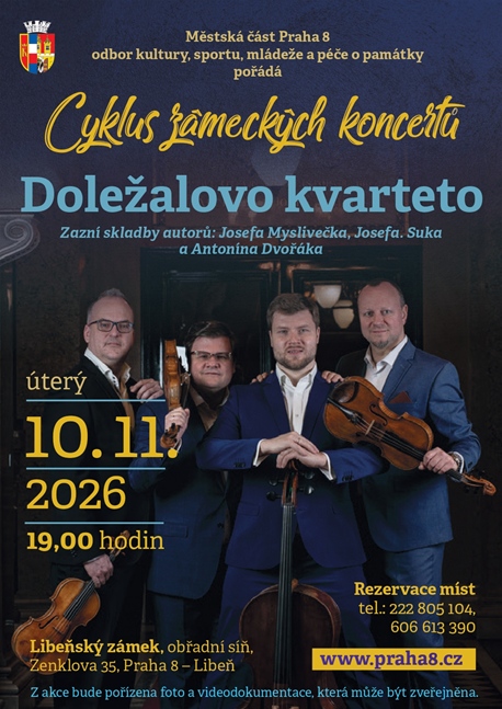 Cyklus zámeckých koncertů - Doležalovo kvarteto