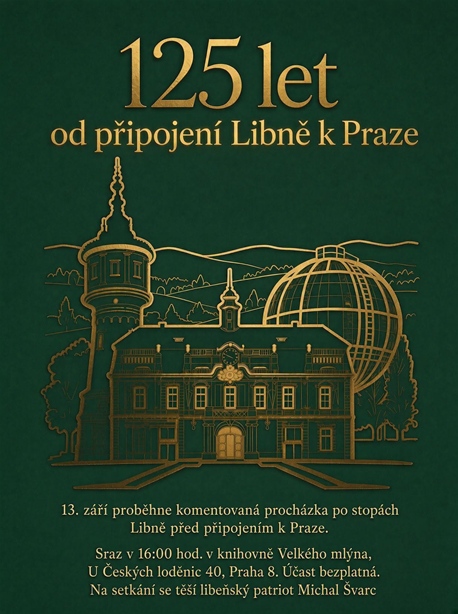 125 let připojení Libně k Praze