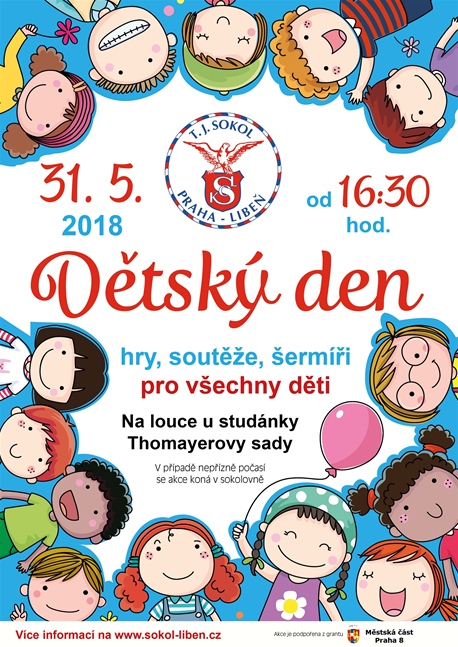 Dětský den, 31. května 2018, Thomayerovy sady