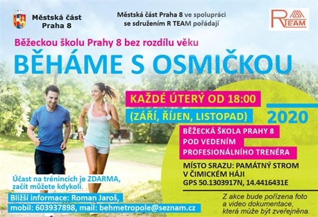 Běháme s Osmičkou, září–listopad 2020, Čimický háj