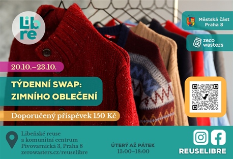 SWAP zimního oblečení - říjen 2026