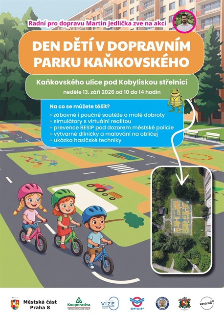 Den dětí v dopravním parku Kaňkovského Den dětí v dopravním parku Kaňkovského
