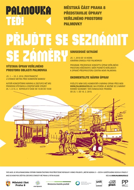 Palmovka TEĎ, leden–únor 2018, Palmovka Praha 8