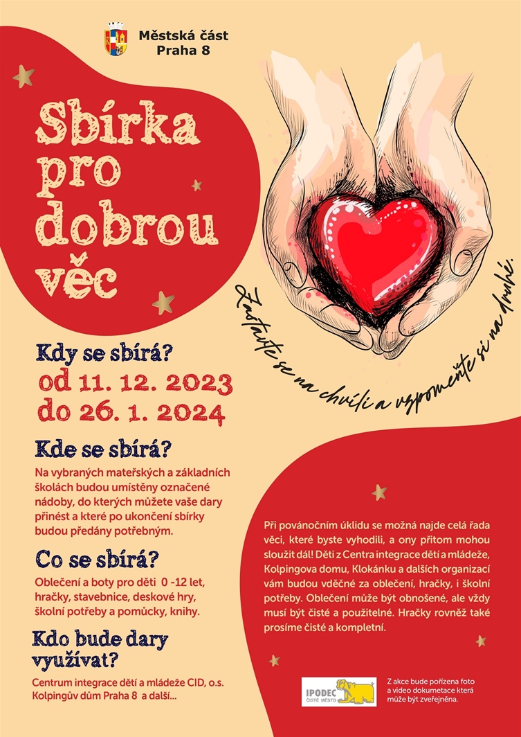 Sbírka pro dobrou věc 2023