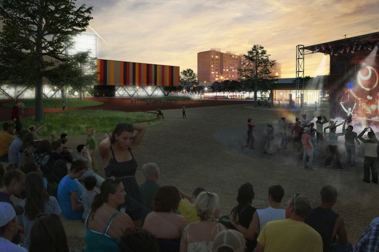 (MČ Praha 8 představila revitalizace centrálních náměstí Sídliště Bohnice a Sídliště Ďáblice)